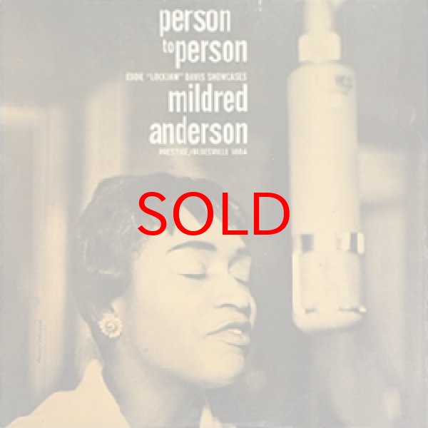 画像1: MILDRED ANDERSON -  PERSON TO PERSON (1)