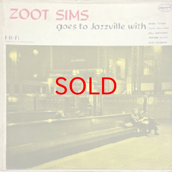 画像1: ZOOT SIMS -  GOES TO JAZZVILLE WITH (1)