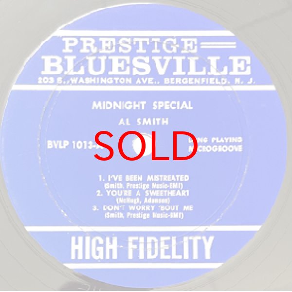 画像2: AL SMITH -  MIDNIGHT SPECIAL (2)