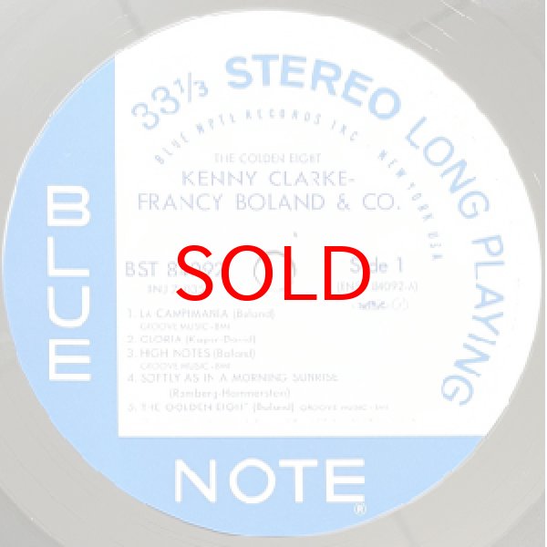 画像2: KENNY CLARKE-FRANCY BOLAND AND CO -  THE GOLDEN 8 (2)