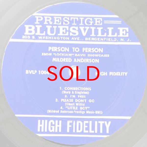 画像2: MILDRED ANDERSON -  PERSON TO PERSON (2)