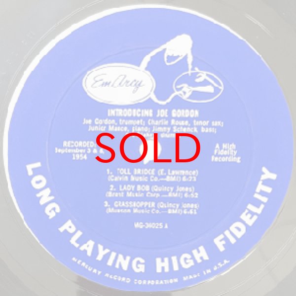 画像2: JOE GORDON -  INTRODUCING JOE GORDON (2)