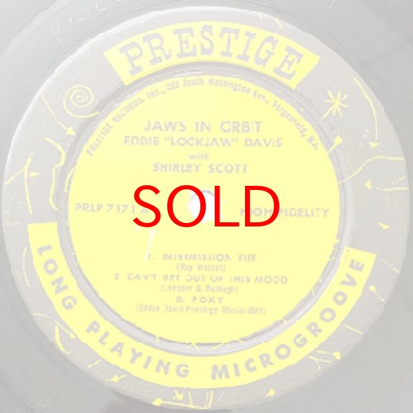 画像2: EDDIE “LOCKJAW” DAVIS -  JAWS IN ORBIT (2)