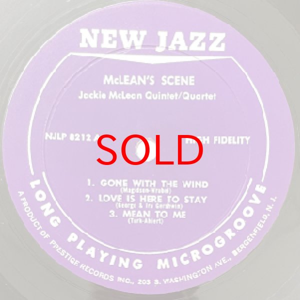 画像2: JACKIE McLEAN -  McLEAN'S SCENE (2)