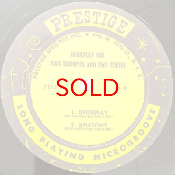 画像2: IDRESS SULIEMAN / WEBSTER YOUNG / JOHN SOLTRANE / BOBBY JASPAR -  INTERPLAY FOR 2 TRUMPETS AND 2 TENOR (2)