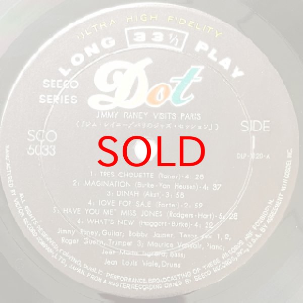 画像2: JIMMY RANEY -  JIMMY RANEY VISITS PARIS (2)