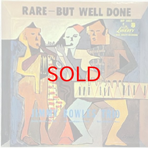 画像1: JIMMY ROWLES TRIO -  RARE - BUT WELL DONE (1)