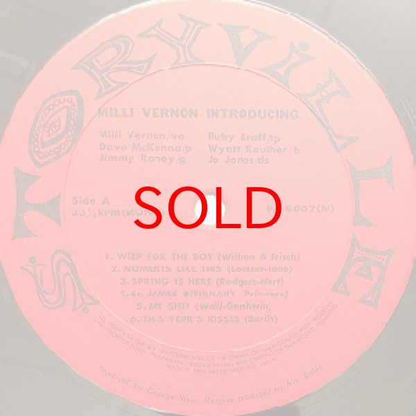 画像2: MILLIE VERNON -  INTRODUCING MILLIE VERNON (2)