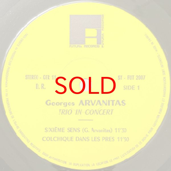 画像2: GEORGES ARVANITAS TRIO -  IN CONCERT (2)