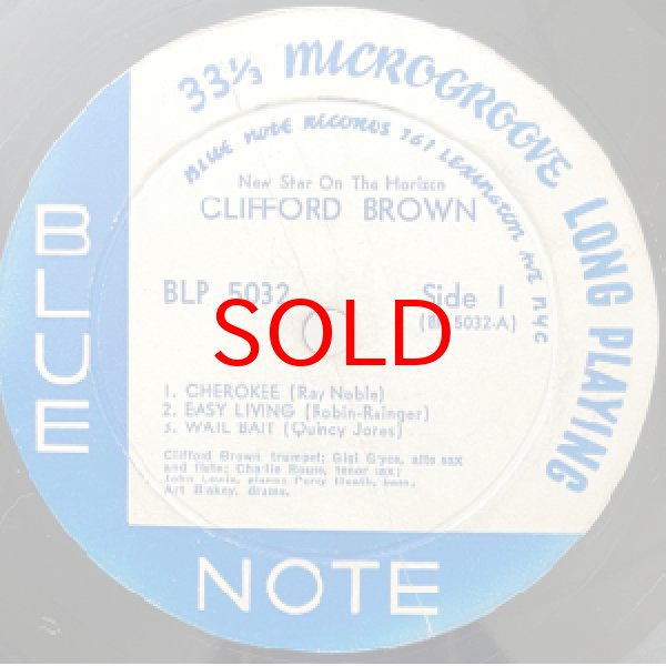 画像2: CLIFFORD BROWN SEXTET -  NEW STAR ON THE HORIZON【10INCH】 (2)