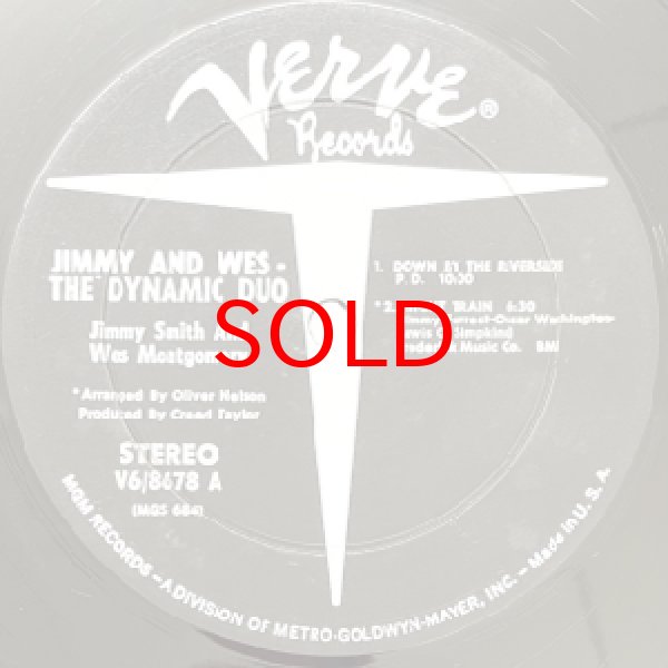 画像2: JIMMY SMITH & WES MONTGOMERY -  JIMMY & WES THE DYNAMIC DUO (2)