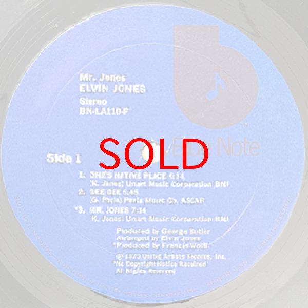 画像2: ELVIN JONES -  MR JONES (2)