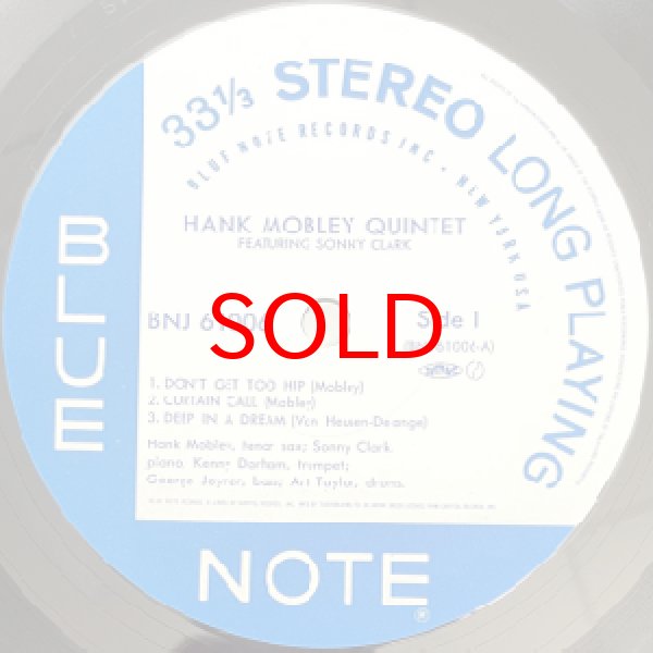 画像2: HANK MOBLEY QUINTET -  FEAT SONNY CLARK (2)