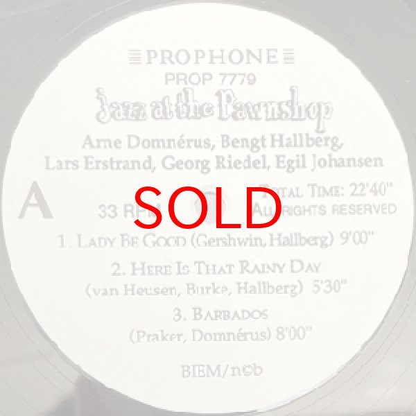 画像2: ARNE DOMNERUS -  JAZZ AT THE PAWNSHOP (2)