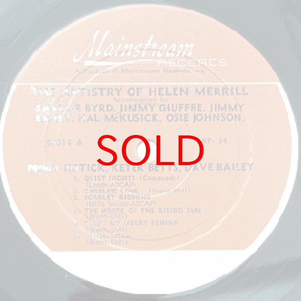 画像2: HELEN MERRILL -  ARTISTRY OF HELEN MERRILL (2)