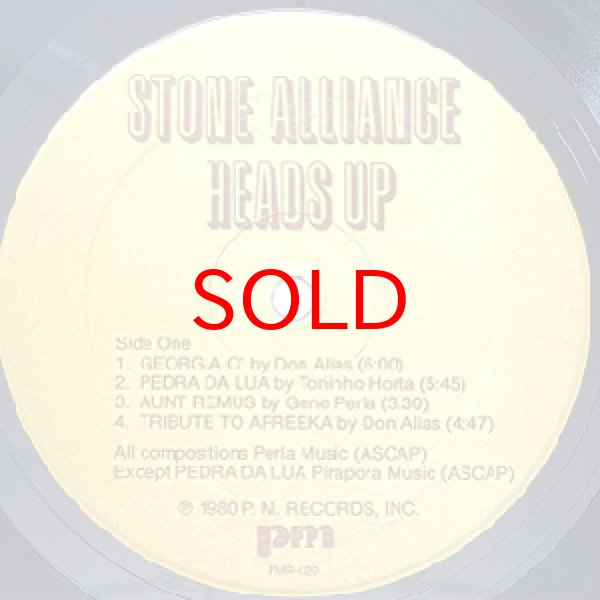 画像2: STONE ALLIANCE -  HEADS UP (2)