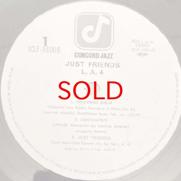 画像2: LA4 -  JUST FRIENDS (2)