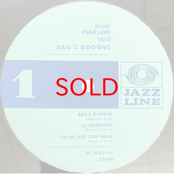 画像2: DUKE PEARSON TRIO -  BAG'S GROOVE (2)
