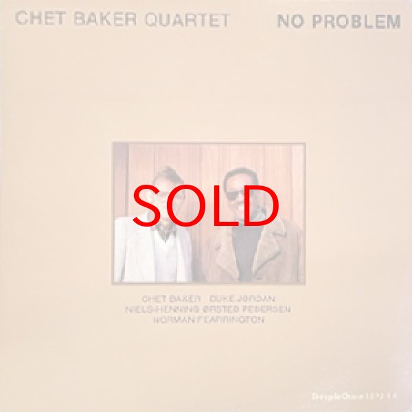 画像1: CHET BAKER QUARTET -  NO PROBLEM (1)