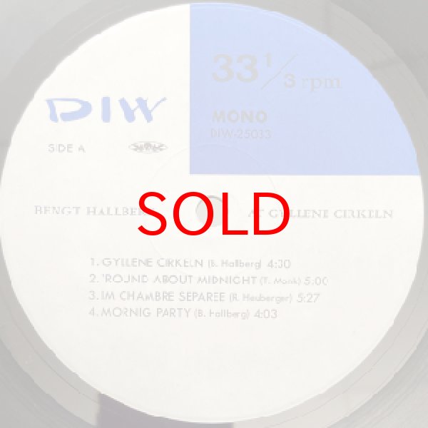 画像2: BENGT HALLBERG -  AT GYLLENE CIRKELN (2)