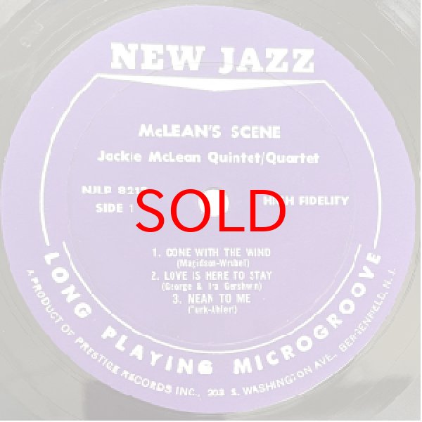画像2: JACKIE McLEAN -  McLEAN'S SCENE (2)