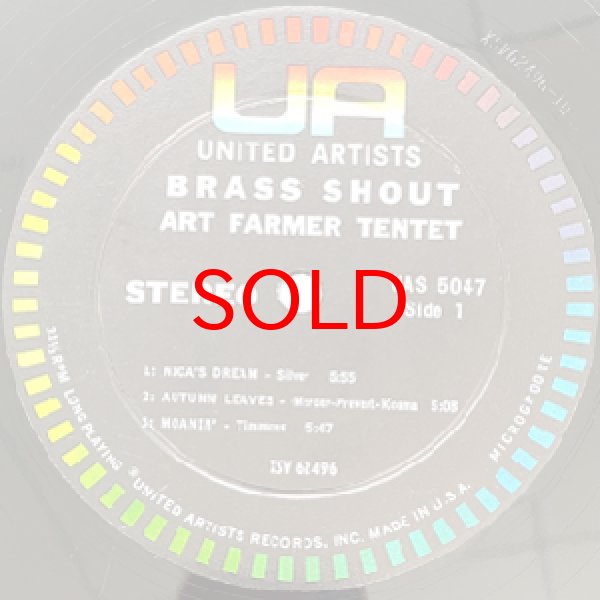 画像2: ART FARMER TENTET -  BRASS SHOUT (2)