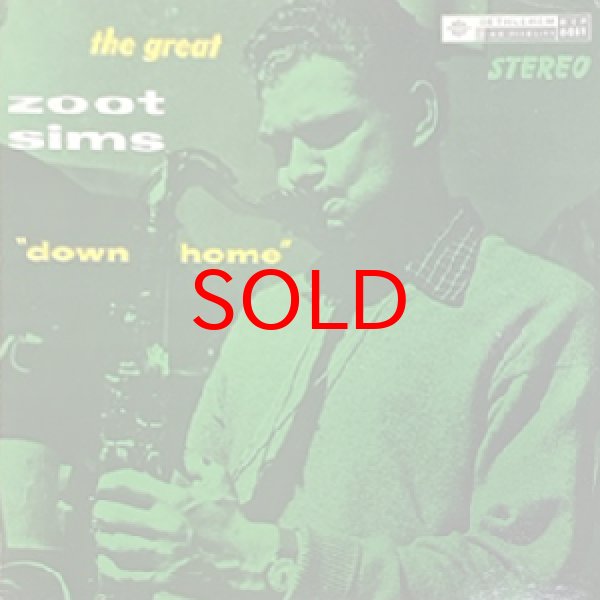 画像1: ZOOT SIMS -  DOWN HOME (1)