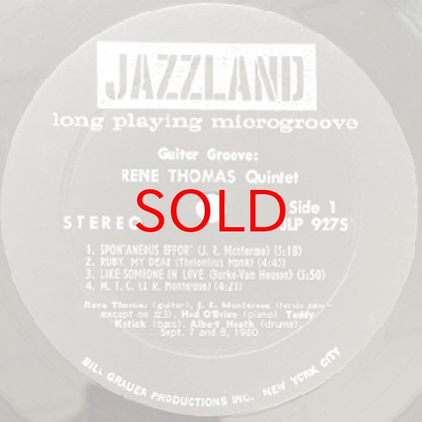 画像2: RENE THOMAS -  GUITAR GROOVE (2)