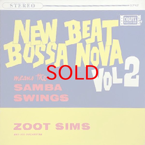 画像1: ZOOT SIMS -  NEW BEAT BOSSA NOVA VOL.2 (1)