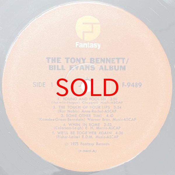 画像2: TONY BENNETT / BILL EVANS -  TONY BENNETT BILL EVANS ALBUM (2)
