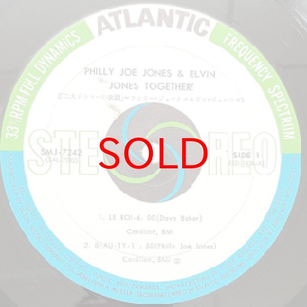 画像2: PHILLY JOE JONES & ELVIN JONES -  TOGETHER ! (2)