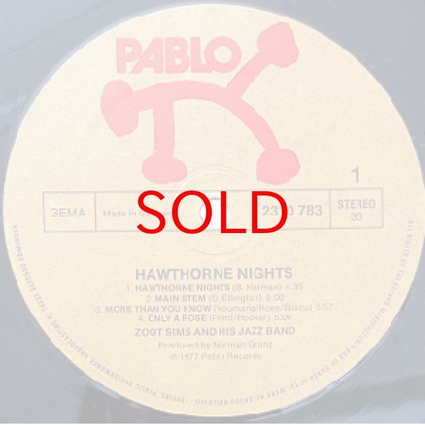 画像2: ZOOT SIMS / BILL HOLEMAN -  HAWTHORNE NIGHTS (2)