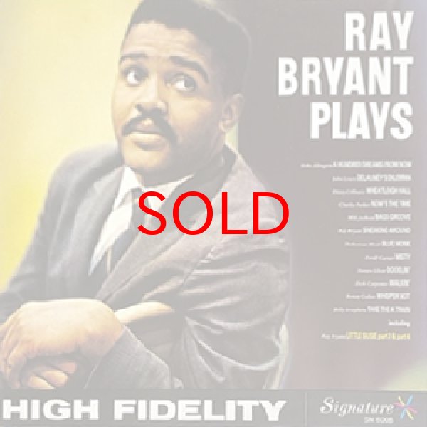 画像1: RAY BRYANT -  RAY BRYANT PLAYS (1)