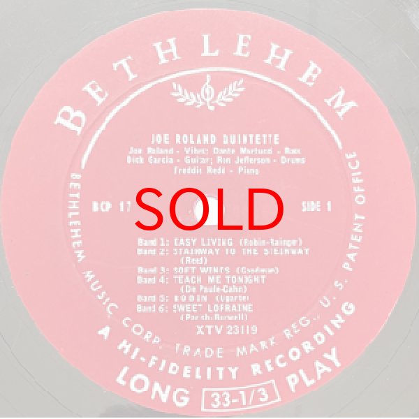 画像2: JOE ROLAND QUINTETTE  -  S / T (2)
