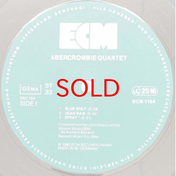 画像2: JOHN ABERCROMBIE -  ABERCROMBIE QUARTET (2)