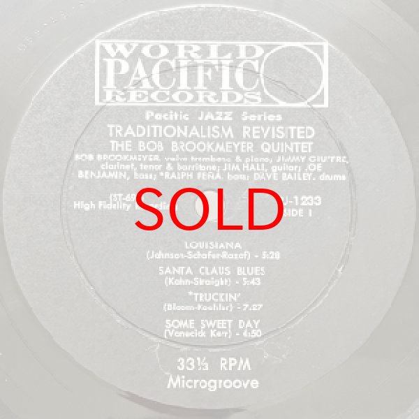 画像2: BOB BROOKMEYER QUINTET -  TRADITIONALISM REVISITED (2)