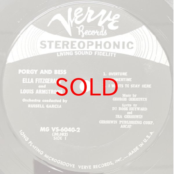 画像2: ELLA FITZGERALD / LOUIS ARMSTRONG -  PORGY AND BESS (2)