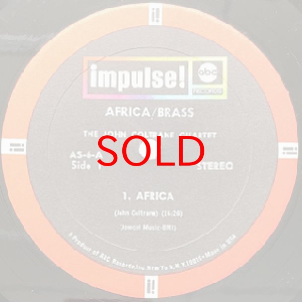 画像2: JOHN COLTRANE QUARTET -  AFRICA / BRASS (2)