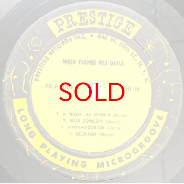 画像2: ART FARMER / GIGI GRYCE -  WHEN FARMER MET GRYCE (2)