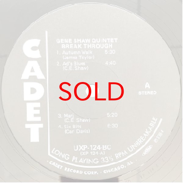 画像2: GENE SHAW QUINTET -  BREAK THROUGH (2)
