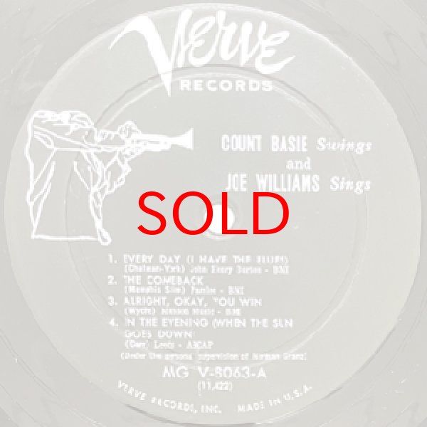 画像2: JOE WILLIAMS / COUNT BASIE -  COUNT BASIE SWINGS JOE WILLIAMS SINGS (2)