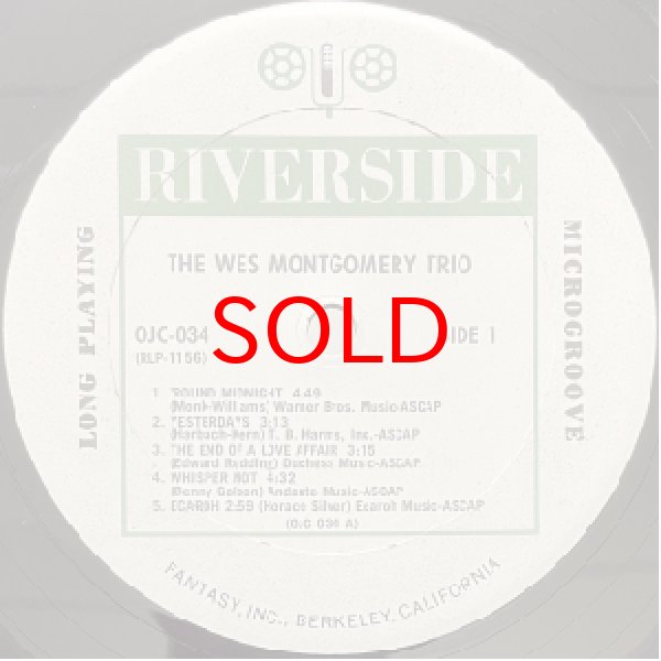 画像2: WES MONTGOMERY TRIO -  A DYNAMIC NEW JAZZ SOUND (2)