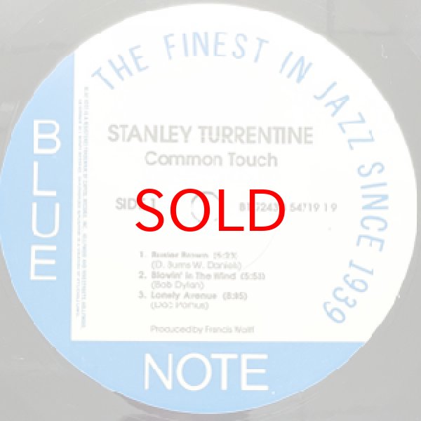 画像2: STANLEY TURRENTINE -  COMMON TOUCH (2)
