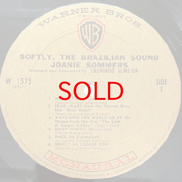 画像2: JOANIE SOMMERS -  SOFTLY, THE BRAZILIAN SOUND (2)