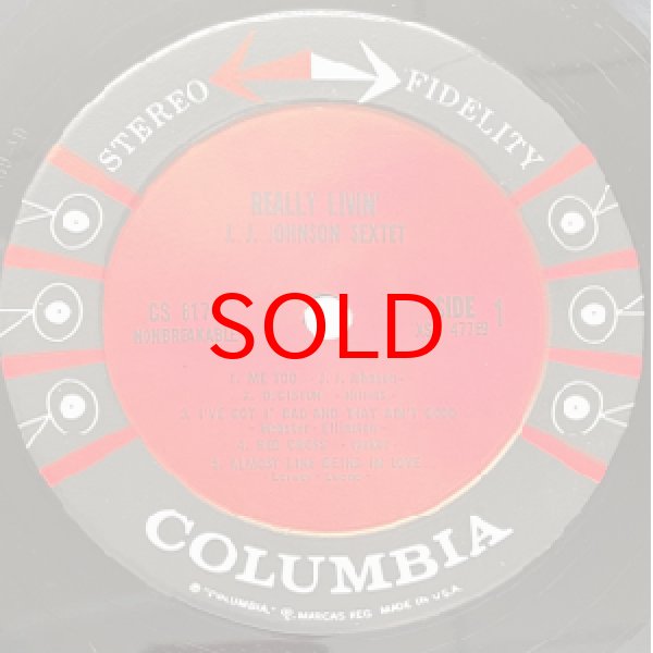 画像2: J.J. JOHNSON SEXTET -  REALLY LIVIN' (2)