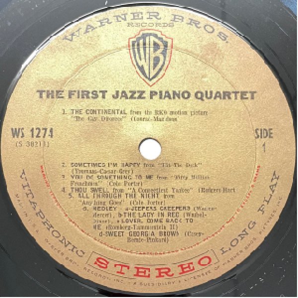画像2: THE FIRST JAZZ PIANO QUARTET -  S / T (2)
