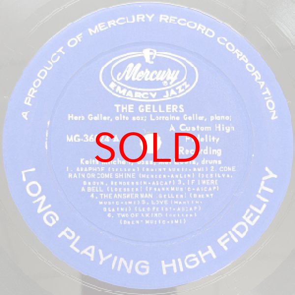 画像2: HERB GELLER -  THE GELLERS (2)