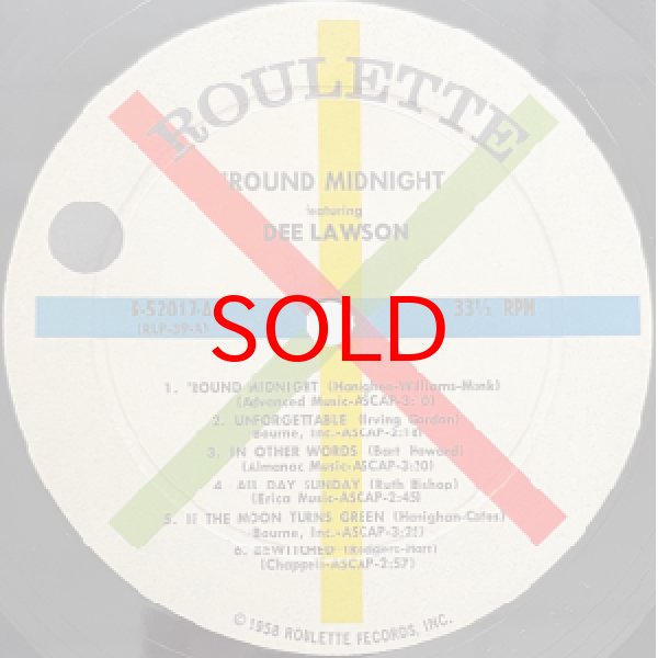 画像2: DEE LAWSON -  ROUND MIDNIGHT (2)