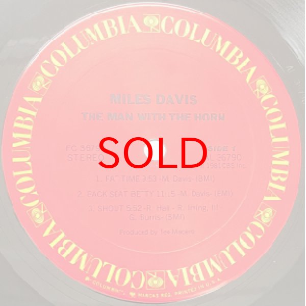 画像2: MILES DAVIS -  THE MAN WITH THE HORN (2)