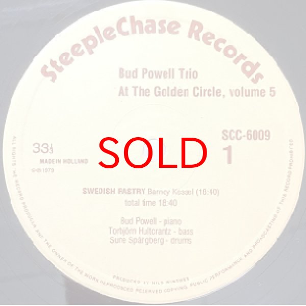 画像2: BUD POWELL TRIO -  AT THE GOLDEN CIRCLE VOL.3 (2)